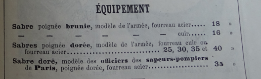 Sabre d'officier supérieur d'infanterie modèle 1845 - Page 4 Giroul10