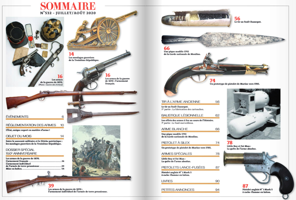 La Gazette des Armes  Sommai11