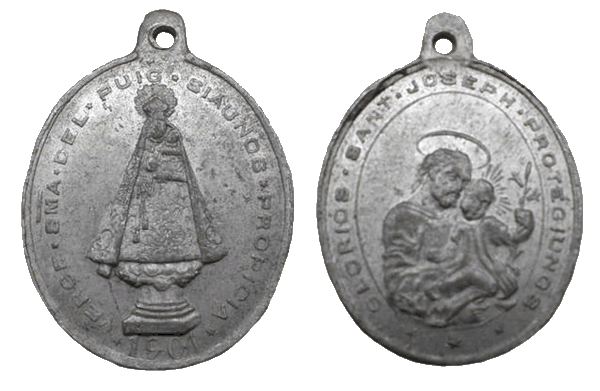 Medalla de la Virgen del Puig, año 1901. 1901_p10