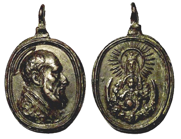  San Felipe Neri  / Madonna della Vallicella,  s. XVII (M) Felipe12