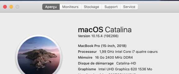Mise a jour macOS Catalina 10.15.4 (19E266) Captur57