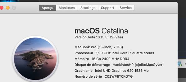 macOS Catalina 10.15 Developper Beta - Page 7 Captur78