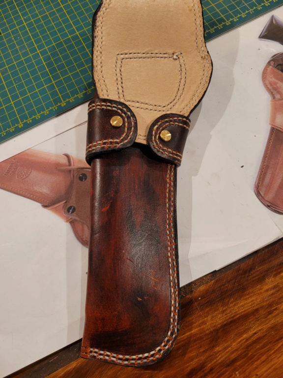 Les nouveaux cuirs de la saison CAS à venir: holster Remington 1858 Conversion 25_ass10