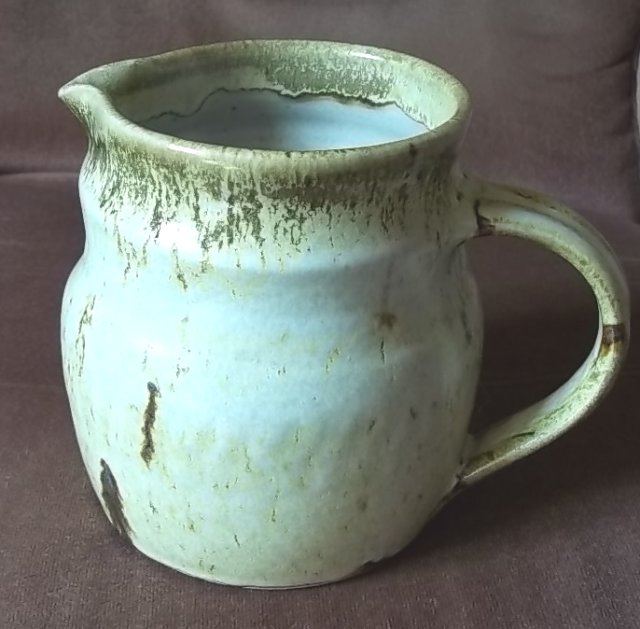 Stoneware jug, MB or MJB mark - Mary Boardman?  100_4839