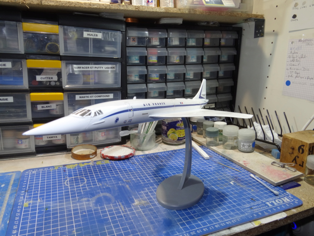SUD AVIATION - BRITISH AIRCRAFT CORPORATION CONCORDE Cie AIR FRANCE 1/125ème Réf 850 Concor13
