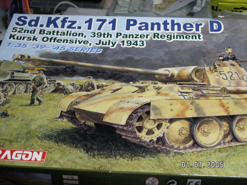 sd.kfz.171 panther D 1/35 Dragon Pict1010
