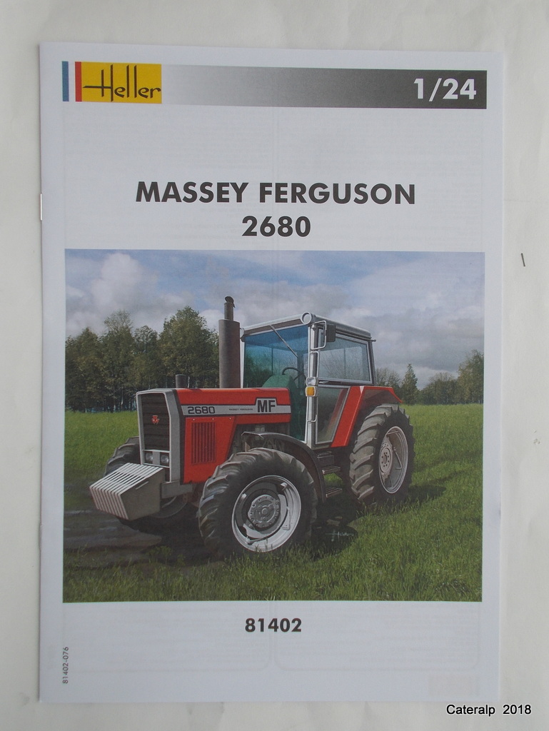 MASSEY FERGUSSON 2680 1/24ème Réf 81402 04910