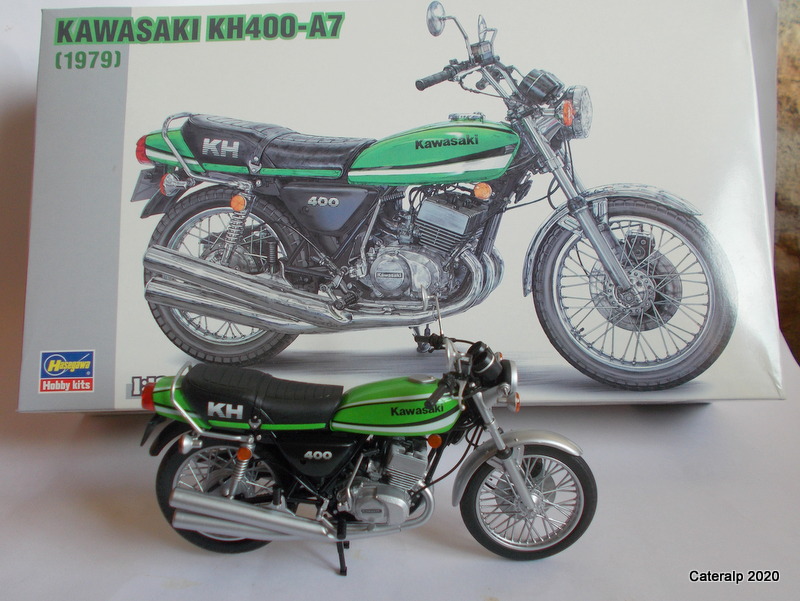  Kawasaki 400 KH 1979 Hasegawa  échelle 1/12  400_ka30