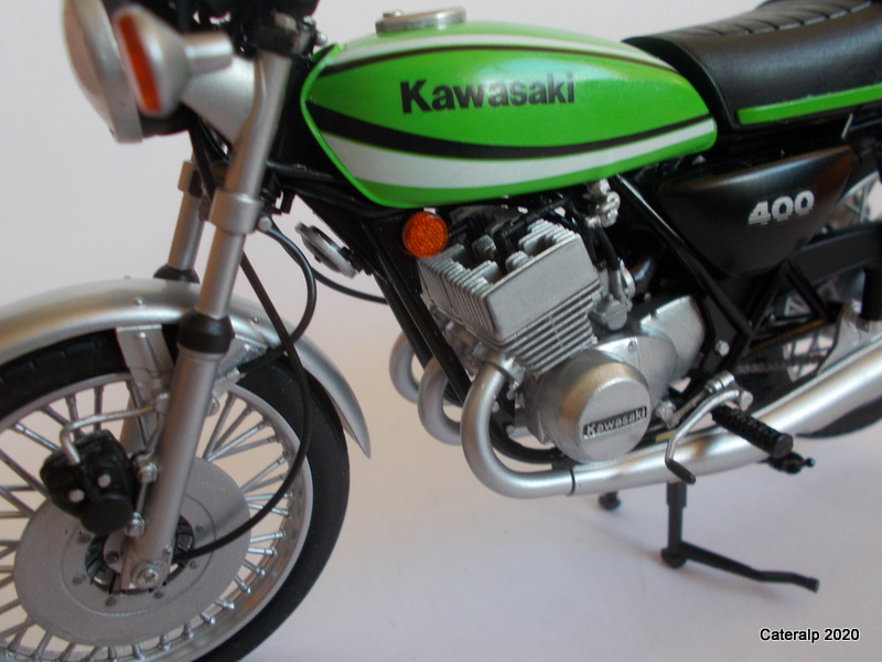  Kawasaki 400 KH 1979 Hasegawa  échelle 1/12  400_ka42