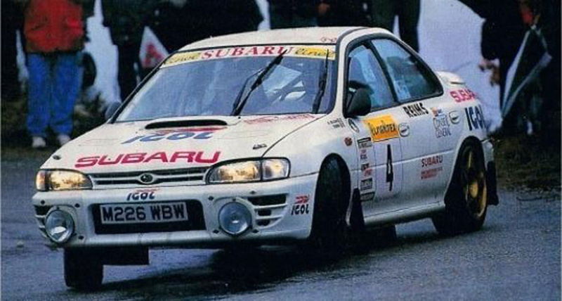 [HASEGAWA] SUBARU WRX  Rallye Monte CARLO 1996 Bernard BEGUIN Réf 25068 Bb-sub12
