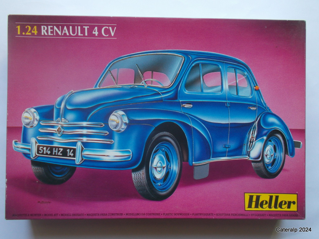 RENAULT 4CV proto base HELLER 80762 Debut_53