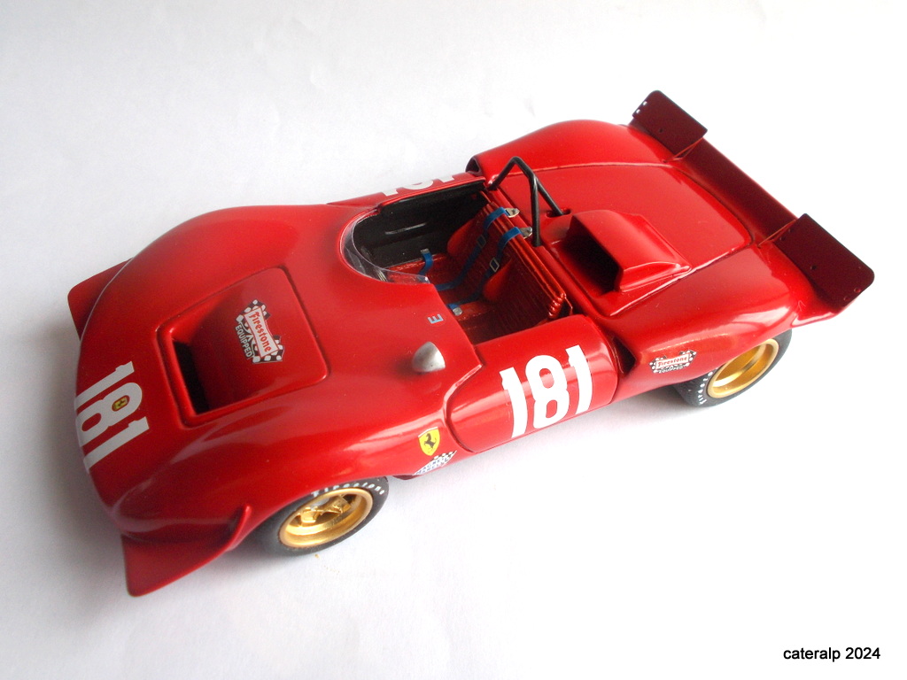 Ferrari 212 E championne d'Europe de la montagne 1969  échelle 1/24  Ferrar49