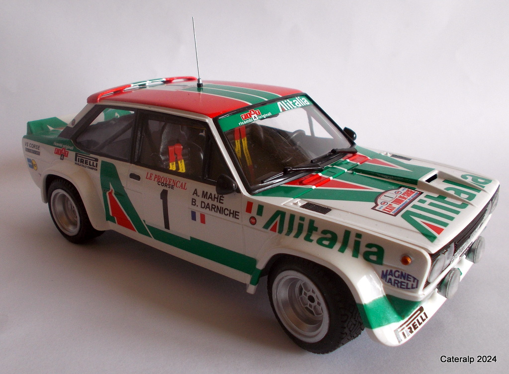 [ITALERI] FIAT 131 ABARTH  ALITALIA Tour de Corse 1978 Réf 3662 - Page 2 Fiat_122