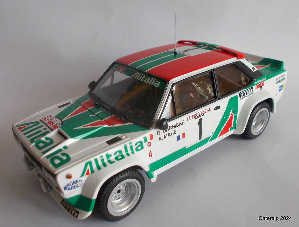 [ITALERI] FIAT 131 ABARTH  ALITALIA Tour de Corse 1978 Réf 3662 - Page 2 Fiat_125