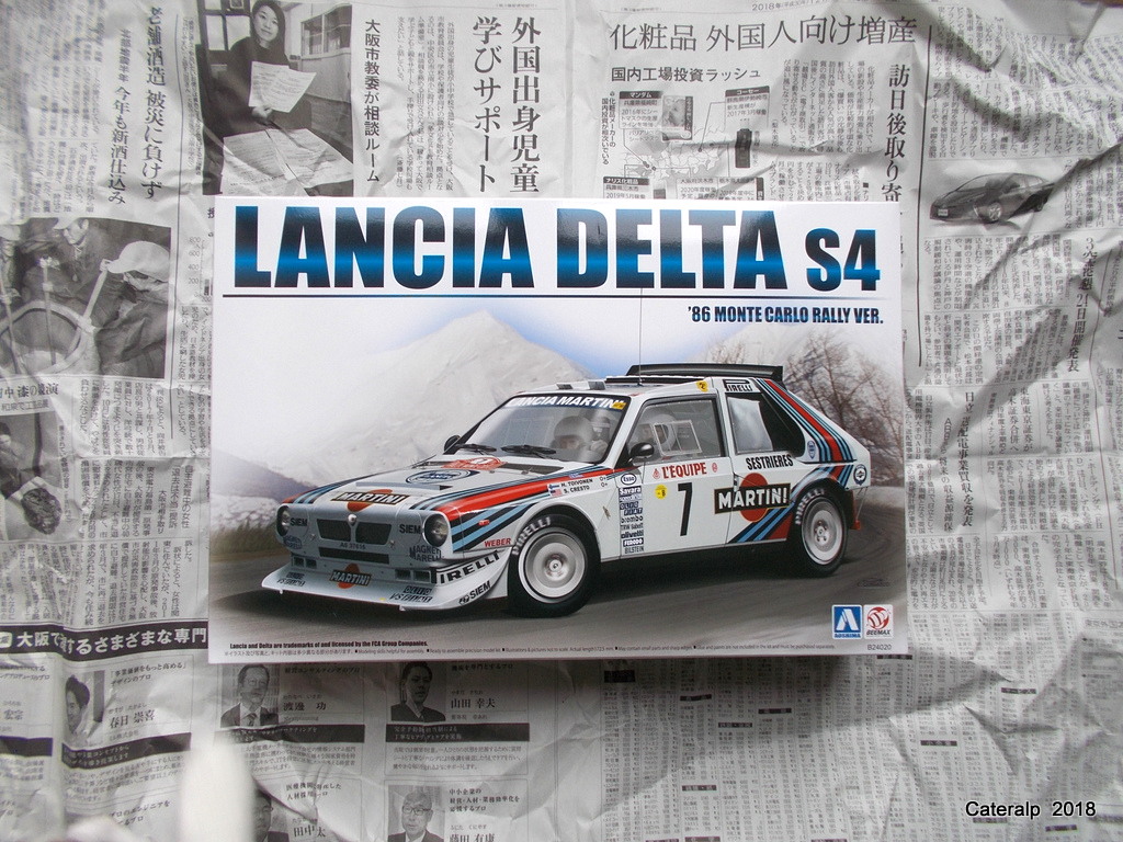 [BEEMAX AOSHIMA ] LANCIA DELTA S4 Rallye MONTE-CARLO 1986 1/24ème Réf B24020 Lancia48