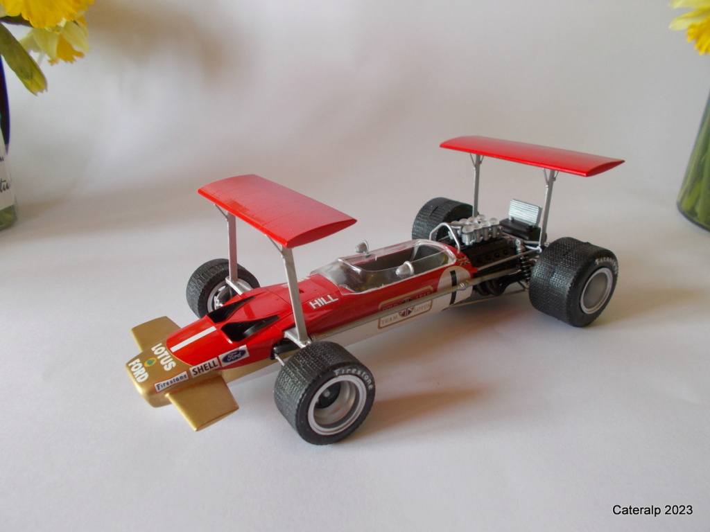 1/24 Lotus 49 GP Afrique du Sud 1969 Heller Lotus117