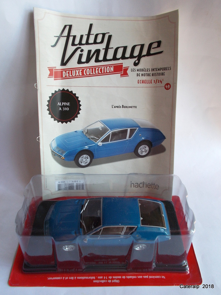 ALPINE A310 au 1/24ème collection AUTO VINTAGE  Matou_13