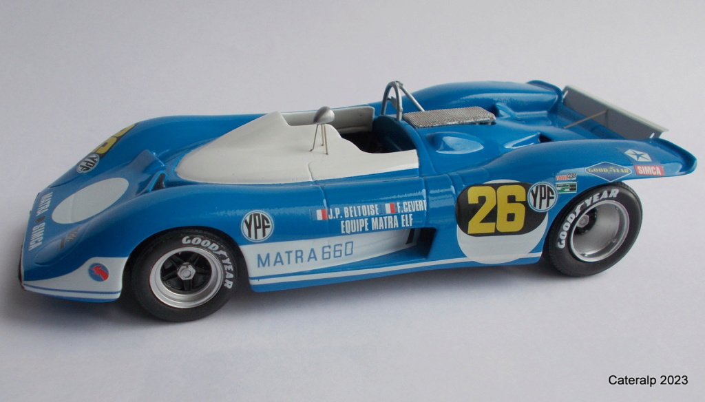 MATRA les modèles existants au 1/24  Matra127