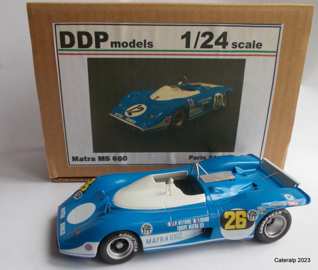  Matra 660 1971  DDP Models 1/24 Matra156