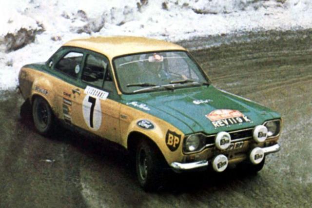 [HACHETTE IXO ] FORD ESCORT Mk1 JF Piot rallye MONTE CARLO 1972 Minitd12