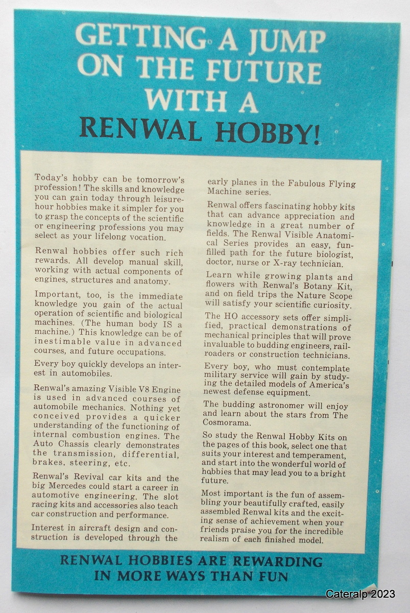 [RENWAL 1967] Catalogue 1967 Renwal18