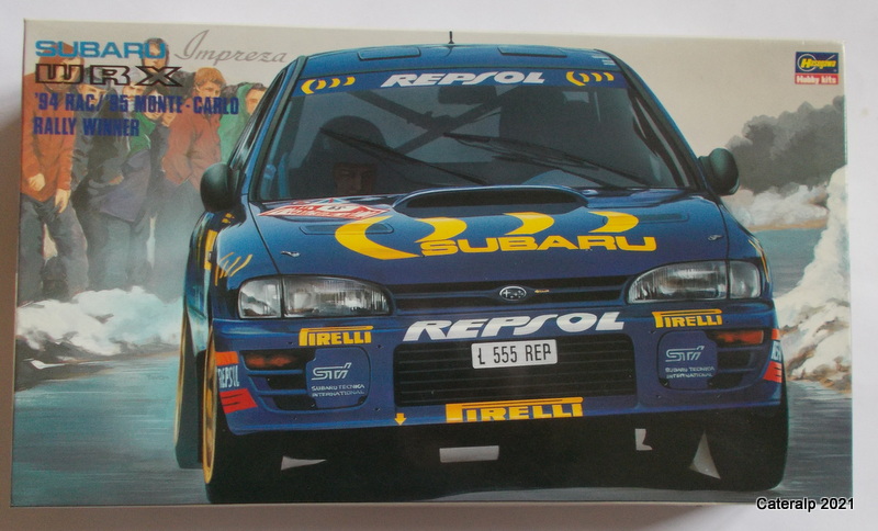 subaru - [HASEGAWA] SUBARU WRX  Rallye Monte CARLO 1996 Bernard BEGUIN Réf 25068 Subaru14