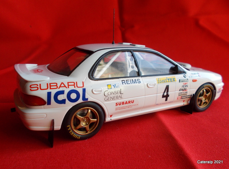 subaru - [HASEGAWA] SUBARU WRX  Rallye Monte CARLO 1996 Bernard BEGUIN Réf 25068 Subaru20