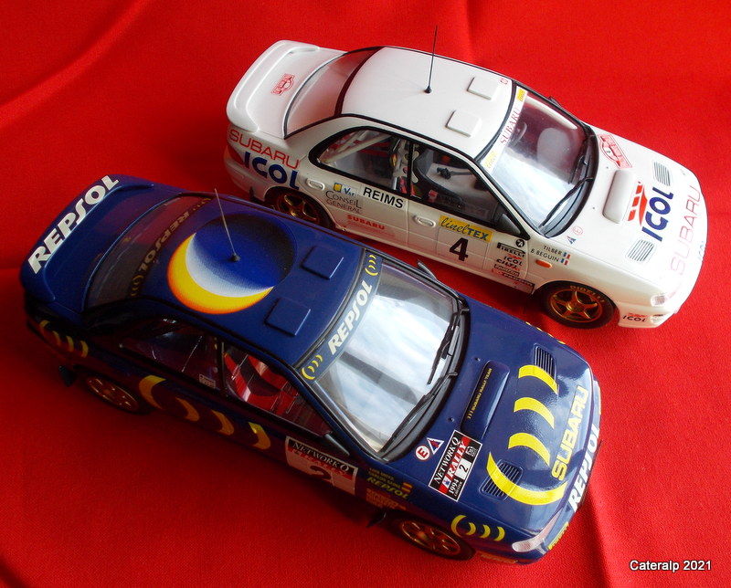 [HASEGAWA] SUBARU WRX  Rallye Monte CARLO 1996 Bernard BEGUIN Réf 25068 Subaru31