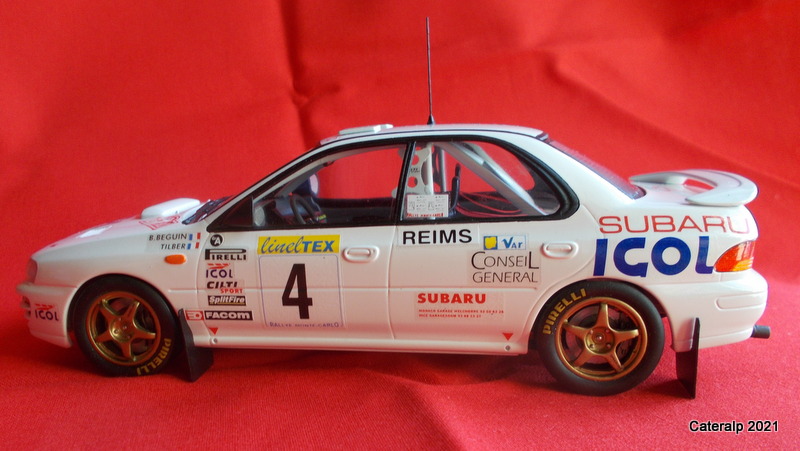  Subaru WRX  Rallye Monte Carlo 1996 Bernard Beguin   échelle 1/24  ] Subaru36