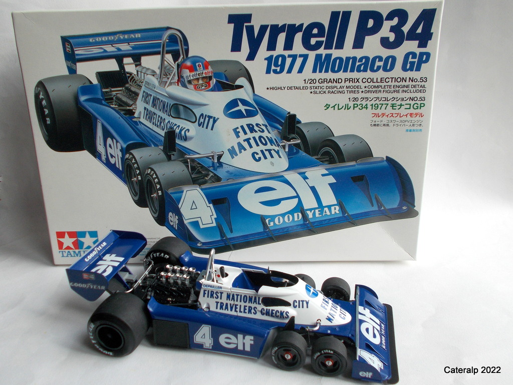 [TAMIYA] TYRRELL P34  Patrick DEPAILLER GP MONACO 1977 Réf 20053 Tyrre113