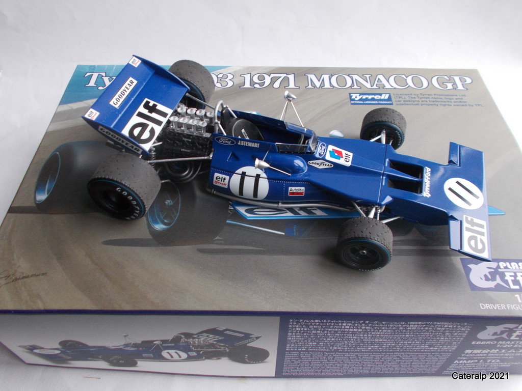 * 1/20 Tyrrell 002 et 003 GP saison 1971 EBBRO Tyrrel54
