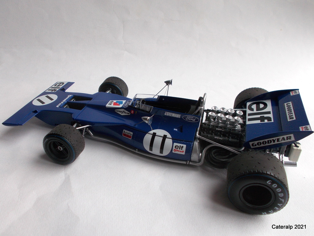 * 1/20  Tyrrell 002 et 003 GP saison 1971 EBBRO Tyrrel56