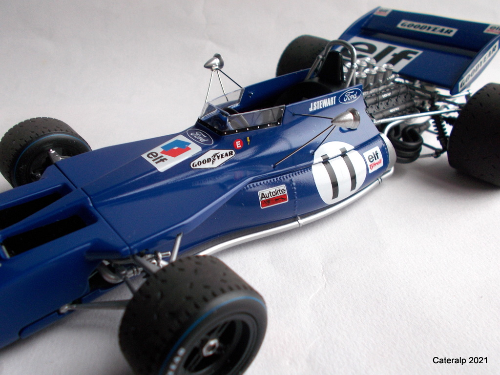 * 1/20 Tyrrell 002 et 003 GP saison 1971 EBBRO Tyrrel59