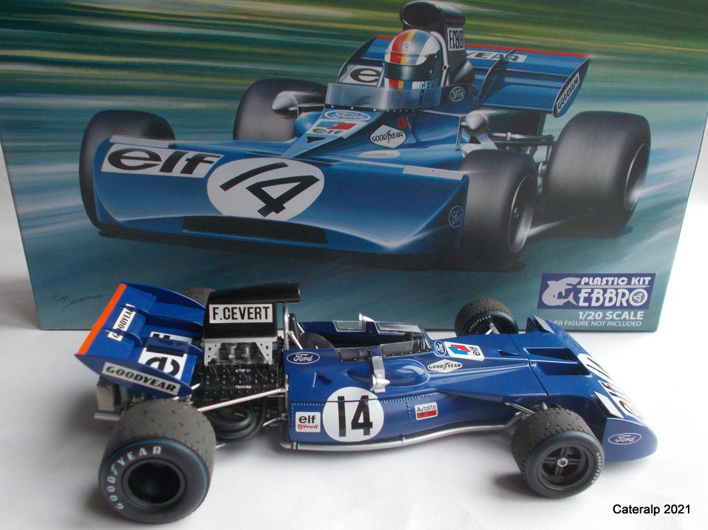 * 1/20 Tyrrell 002 et 003 GP saison 1971 EBBRO Tyrrel61
