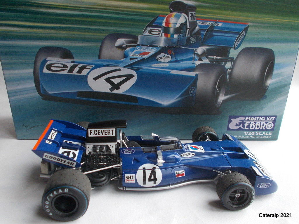 * 1/20  Tyrrell 002 et 003 GP saison 1971 EBBRO Tyrrel61