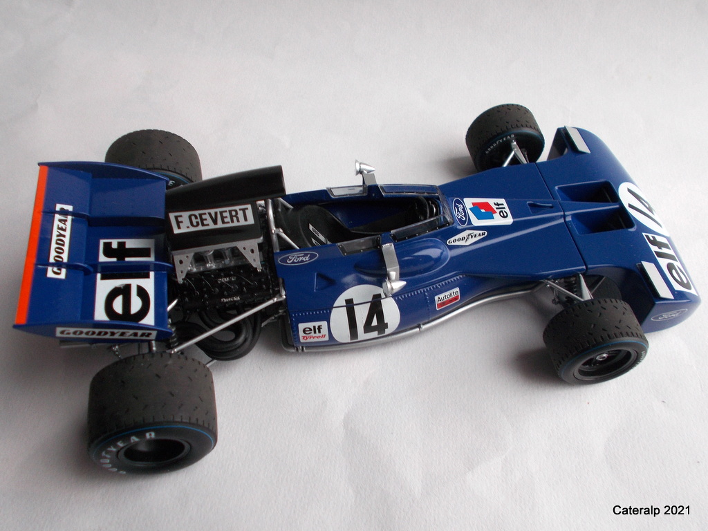 * 1/20 Tyrrell 002 et 003 GP saison 1971 EBBRO Tyrrel67