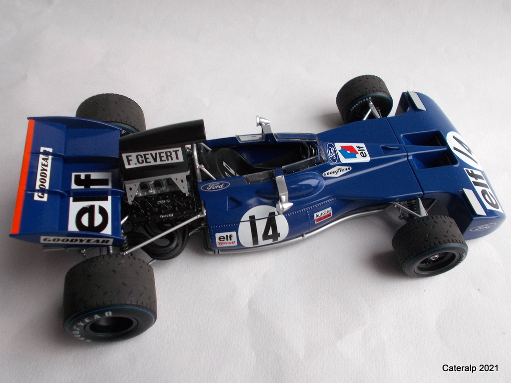 * 1/20  Tyrrell 002 et 003 GP saison 1971 EBBRO Tyrrel67