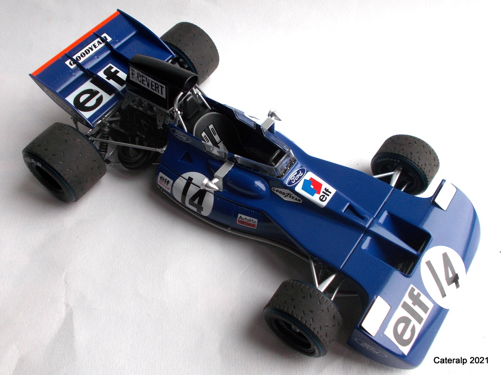 * 1/20  Tyrrell 002 et 003 GP saison 1971 EBBRO Tyrrel68