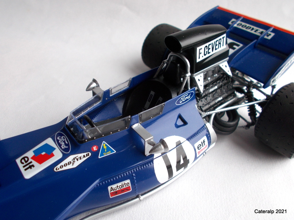 * 1/20  Tyrrell 002 et 003 GP saison 1971 EBBRO Tyrrel69