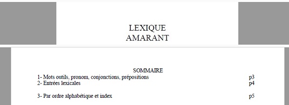 L'amarant, idéo persolangue inspirée et basée sur le projet inabouti d'Antoine Marie Ampère Amaran10