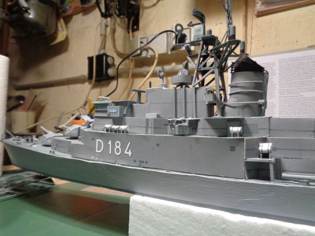 Zerstörer "Hessen" der Bundesmarine in 1 :160 WHV gebaut von Maat Tom - Seite 2 Dsc01935