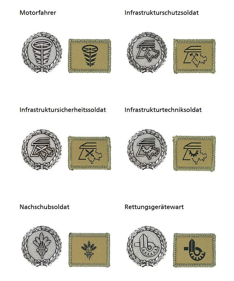 Ranks, badges, patches, epaulets of the Swiss Armed Forces 1213