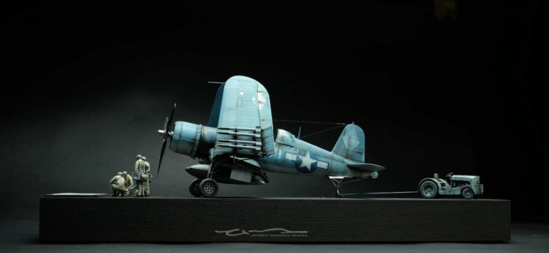 Vought F4U-1D Corsair VF 5 White 69 CV 13 USS Franklin 1945-01/ Tamiya 1-48e - Page 5 10088510