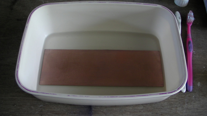 Retirer le cuivre d'une plaque d'epoxy facilement Sany0099