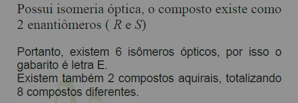 UFES Isomeria óptica Isomer15