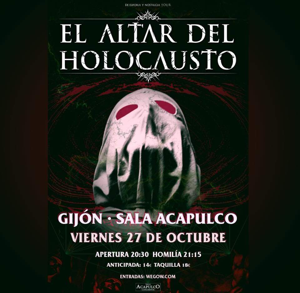 El Altar Del Holocausto: nuevo EP  "De Euforia Y Nostalgia" , 15 de marzo Zaragoza - 4 de mayo Volcano Fest - 17 de mayo Santiago! Fb_img16