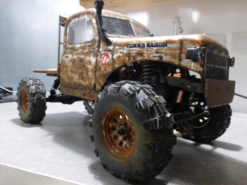 Cross RC HC6 Camion Militaire M35 6x6 : présentation, montage et modifications - Page 15 P1010218