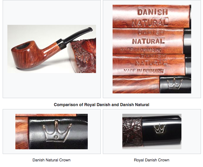 DANISH NATURAL PIPES Captur73