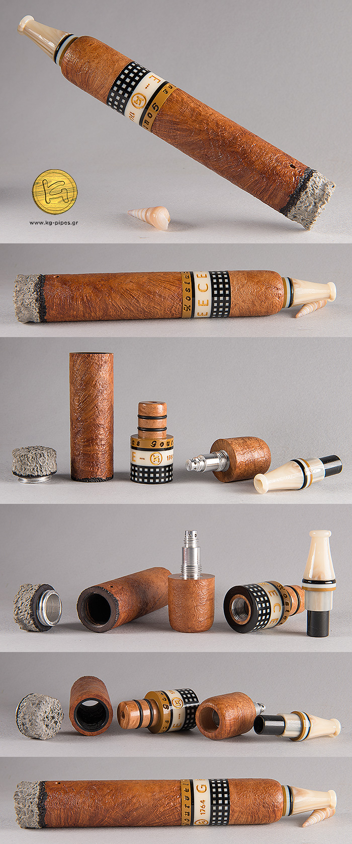 KOSTAS GOURVELOS - K. GOURVELOS - WOODTURNING HANDMADE SMOKING PIPES Cigar-10