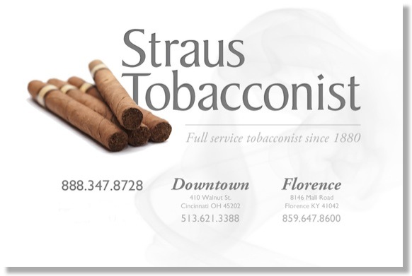 STRAUS TOBACCONIST Coming10